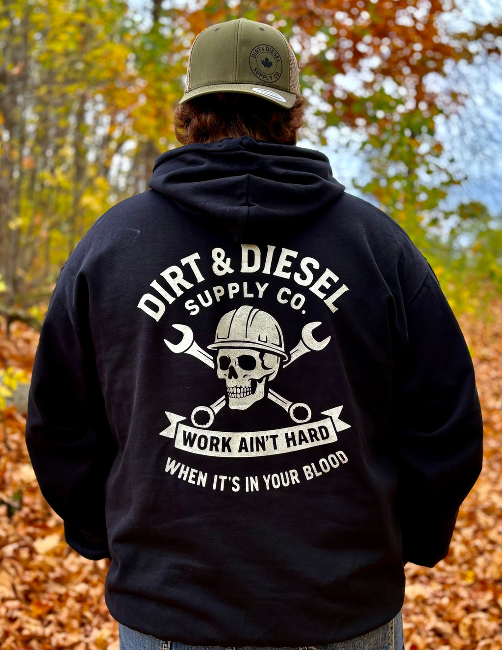 Work Ain’t Hard Lightweight Hoodie