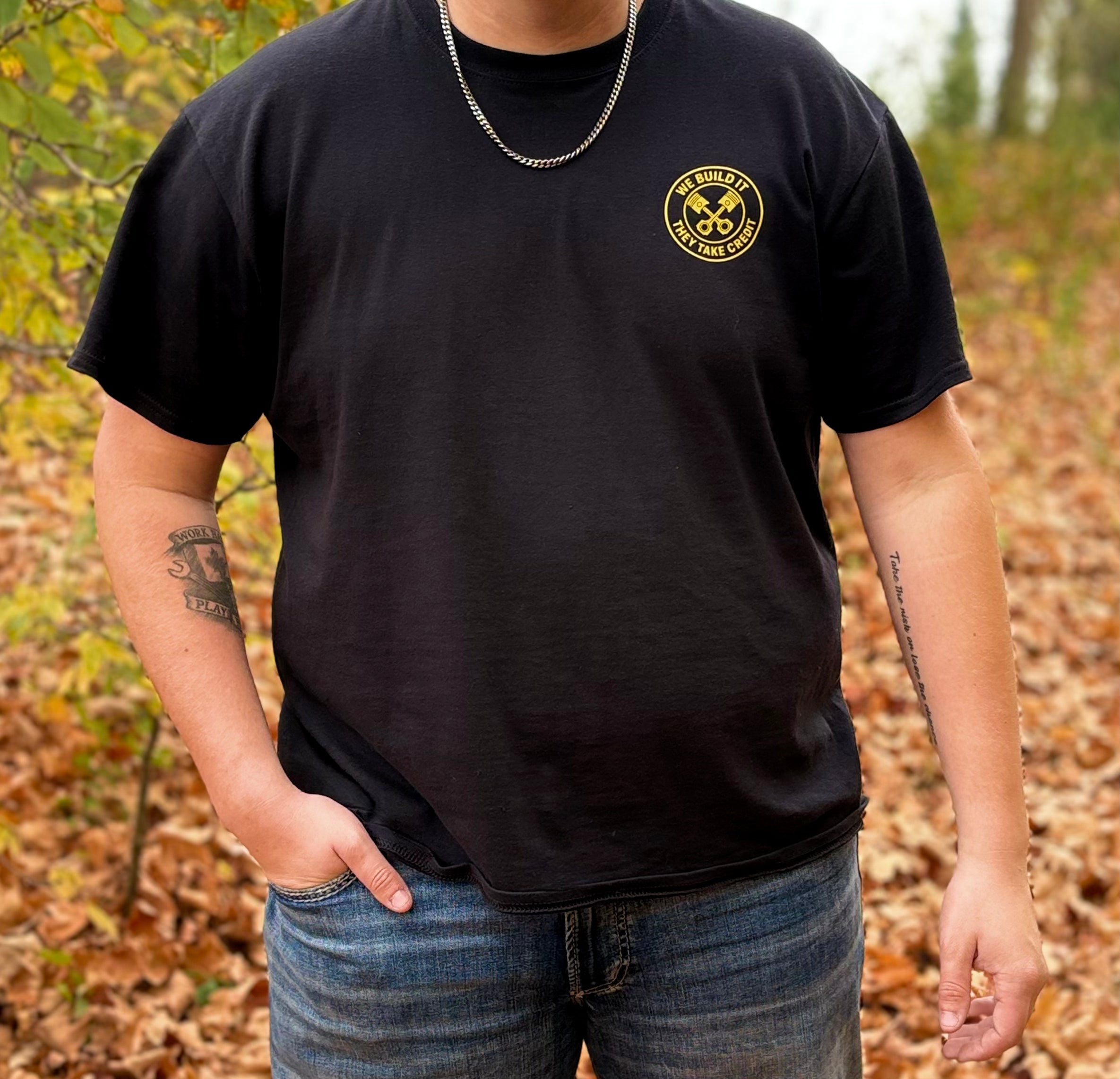 Men’s credit T shirt