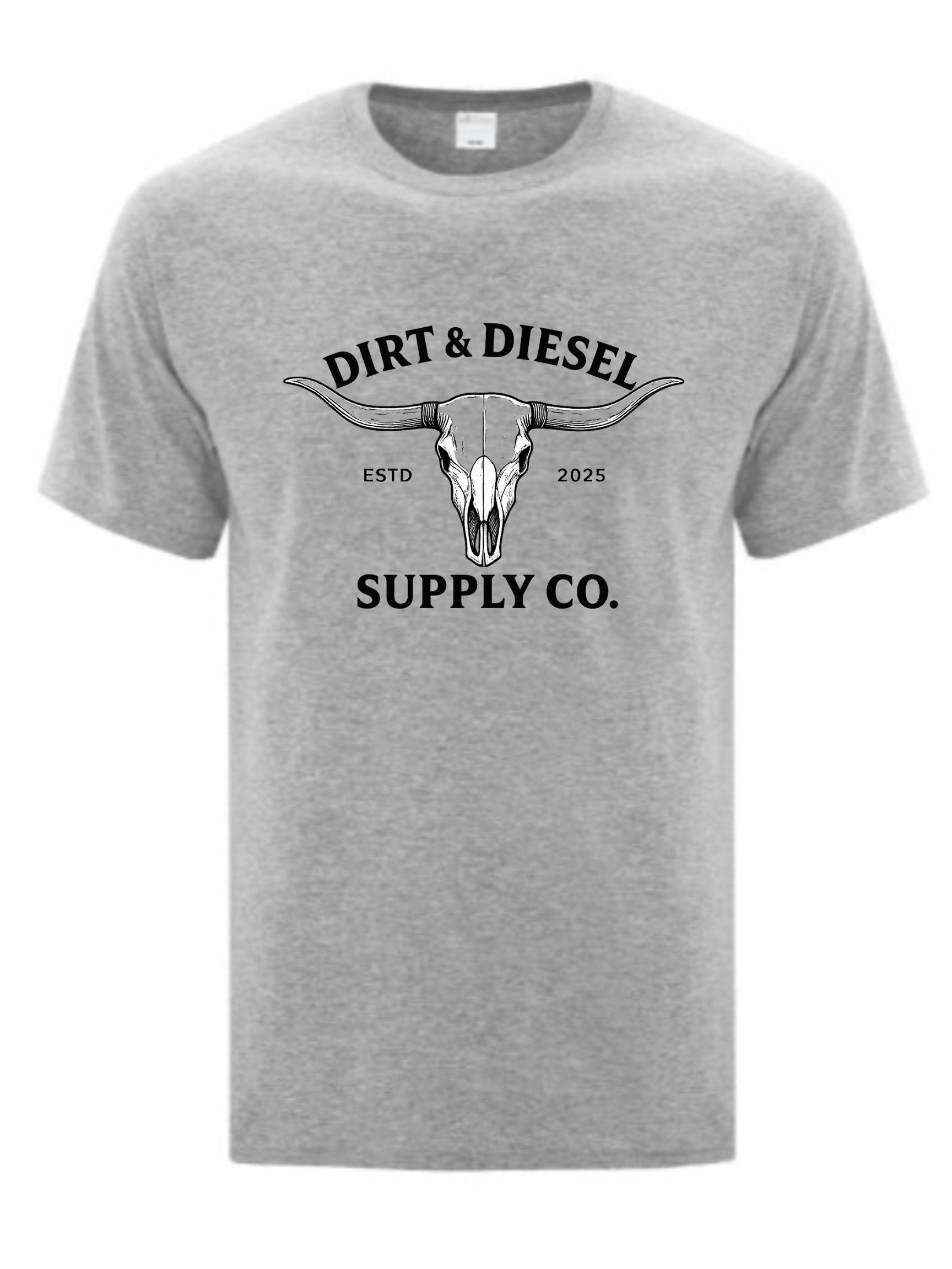 Men’s Longhorn light grey T-shirt