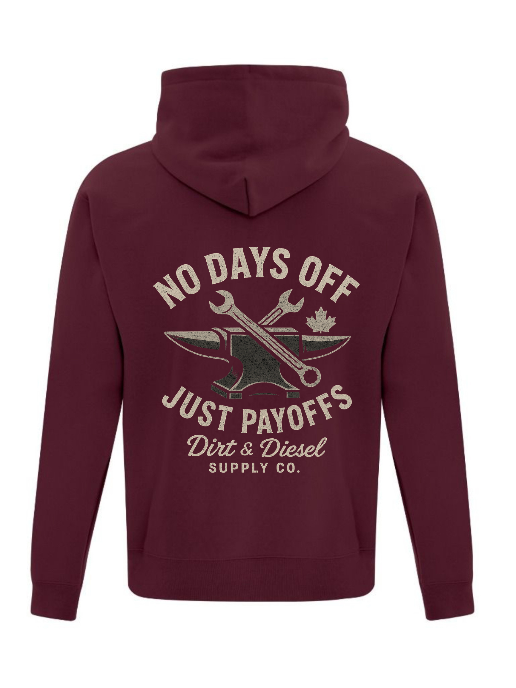 No days off lightweight hoodie